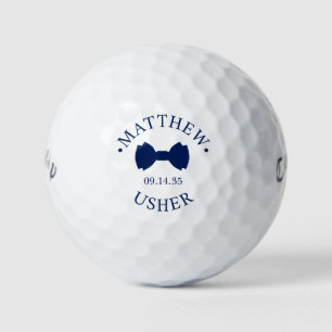 Balles De Golf Huissier à nœud papillon
