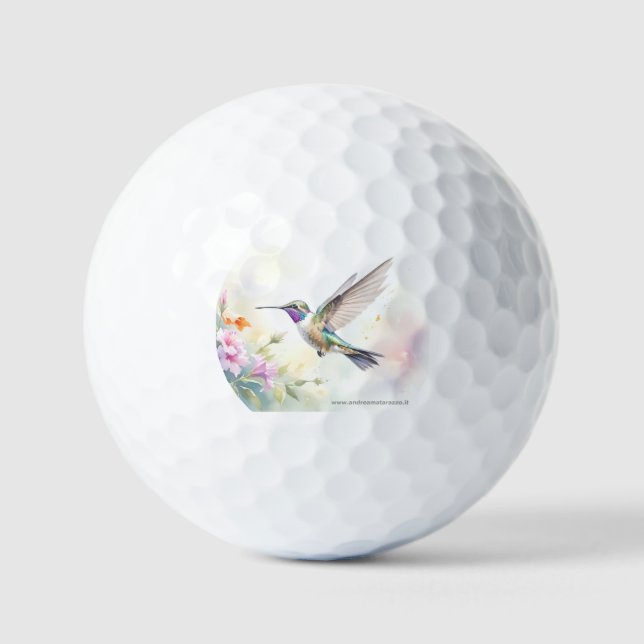 Balles De Golf Hummingbird (Recto)