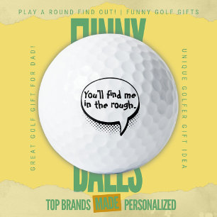Balles De Golf Humour de golfeur du week-end Vous me trouverez da