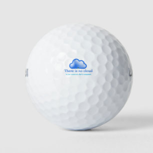 Balles De Golf Humour Technologique Drôle Il n'y a Pas de Nuage C