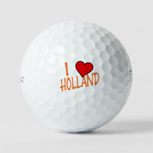Balles De Golf I Heart Holland ou sur le poids tpv1 gbcnt