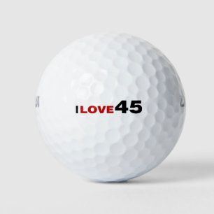 Balles De Golf I Love 45