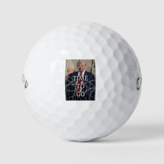 Balles De Golf Il est temps de partir.