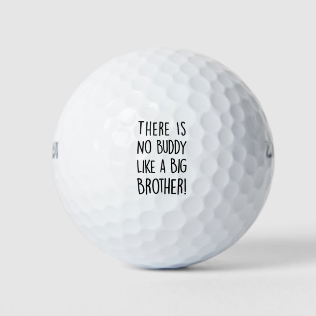 Balles De Golf Il N'Y A Pas D'Époux Comme Un Grand Frère (Devant)