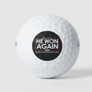 Balles De Golf Il remporte à nouveau l'Inaguration Trump 2025 de