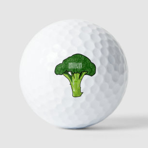 Balles De Golf Illustration de Broccoli