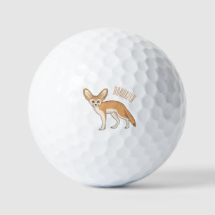 Balles De Golf Illustration Fennec fox