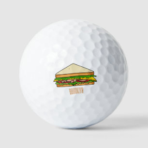 Balles De Golf Illustration Sandwich
