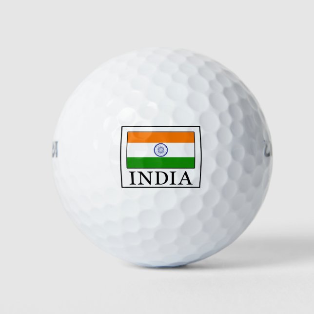 Balles De Golf Inde (Devant)