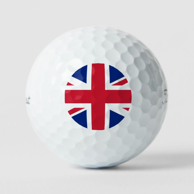 Balles De Golf Indicateur Union Jack tpv1 gbcnt (Recto)