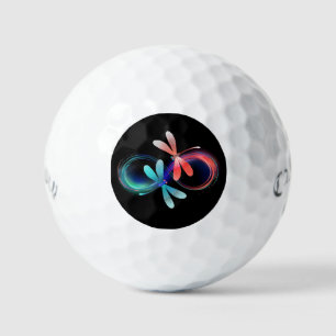 Balles De Golf Infini avec libellules lumineuses