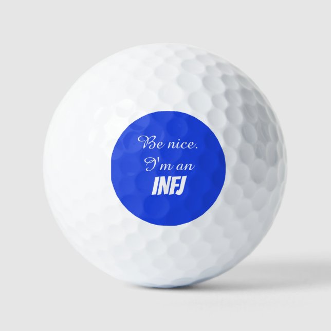 Balles de golf INFJ (Recto)
