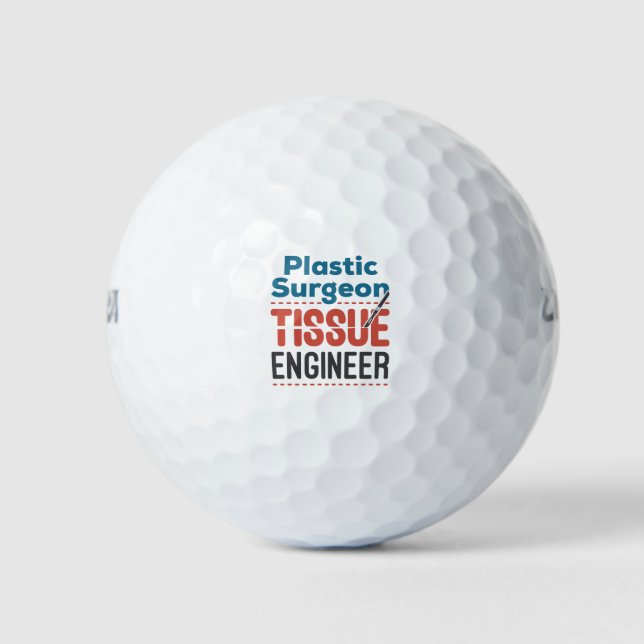Balles De Golf Ingénieur en tissus du chirurgien plastique (Devant)