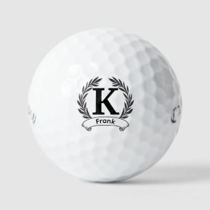 Balles De Golf Initiales et monogrammes personnalisés, appel pers