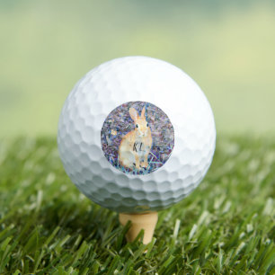 Balles De Golf Initiales personnalisées de lapin