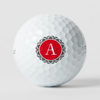 BALLES DE GOLF INITIALES PERSONNALISÉES PAR MOTIF