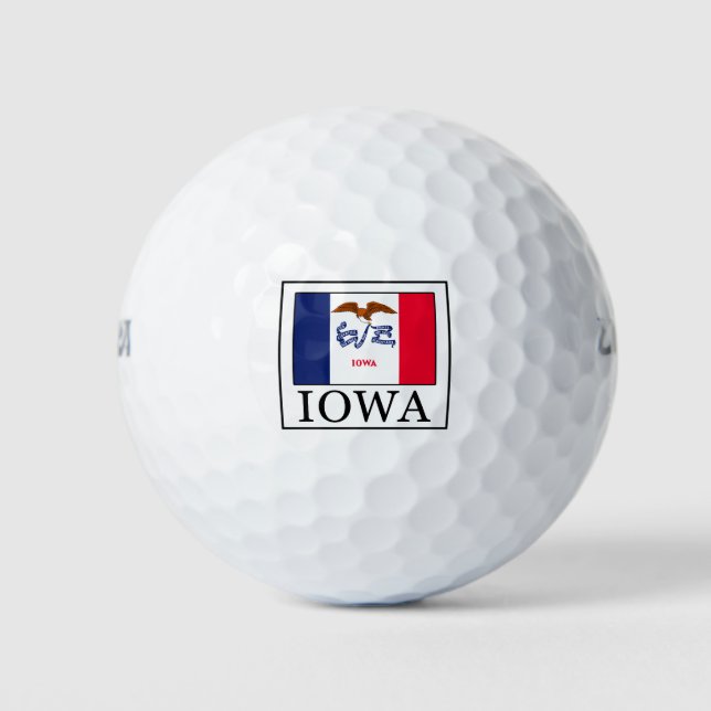 Balles De Golf Iowa (Devant)