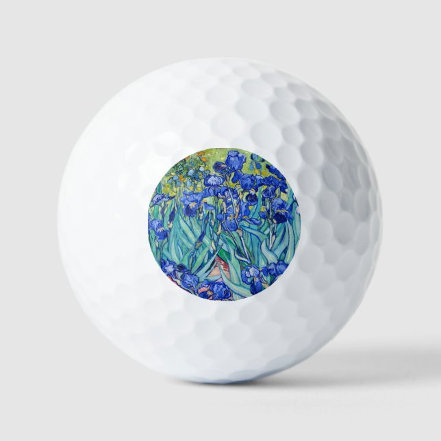 Balles De Golf Irises Vincent van Gogh (Recto)
