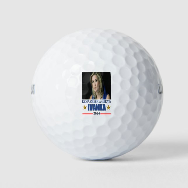 Balles De Golf Ivanka Trump à la présidence - 2024 (Devant)