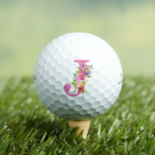 Balles De Golf J Floral