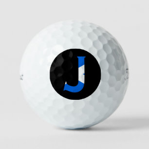 Balles De Golf J Monogram superposé sur Scottish Flag tpv1 gbcnt