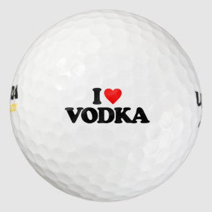 BALLES DE GOLF J'AIME VODKA