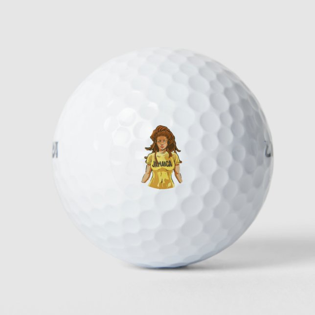 Balles De Golf Jamaica (Devant)