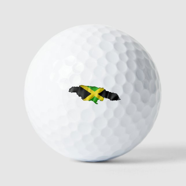 Balles De Golf Jamaïque (Recto)
