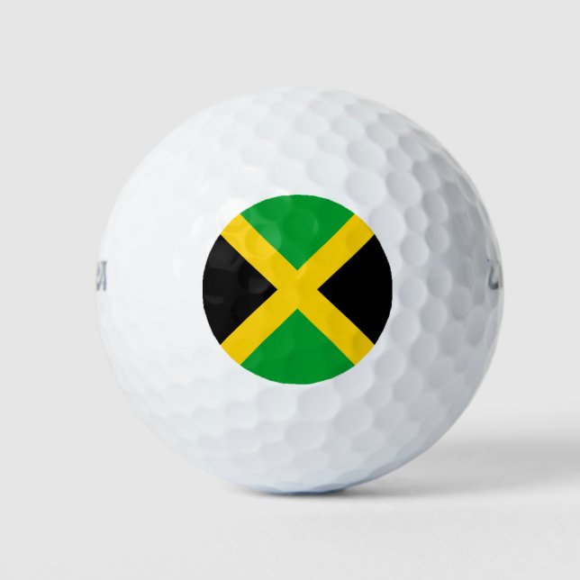 Balles De Golf Jamaïque (Devant)
