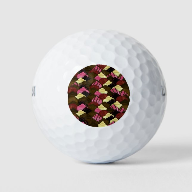 Balles De Golf Jamais trop de chocolat - Bonbons de la Saint-Vale (Devant)