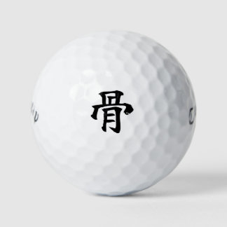 Balles De Golf Japanese KANJI "HONE" Golf ball 