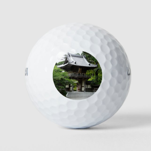 Balles De Golf Jardin japonais de thé à San Francisco (Devant)