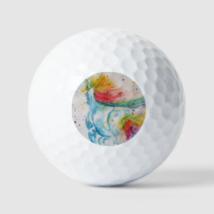 Balles De Golf Je Crois En Unicorns Sticker Rainbow Cute Girls