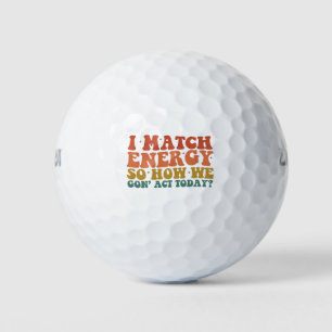 Balles De Golf Je fais correspondre l'énergie, alors comment allo