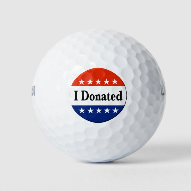 Balles De Golf Je fais un don (Devant)