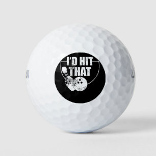 Balles De Golf Je frapperais ce produit Bowling Drôle cadeau pour
