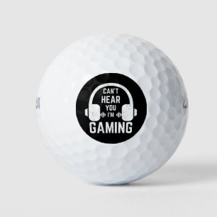 Balles De Golf Je ne peux pas vous entendre Je suis Joueur Vidéo