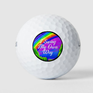 Balles De Golf Je Passe Mon Propre Chemin