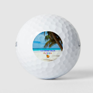 Balles De Golf Je préférerais être en Floride