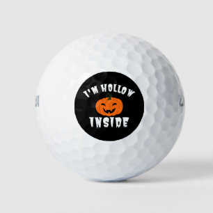 Balles De Golf Je suis Hollow Inside Pumkin Jack-o'-lantern