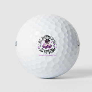 Balles De Golf Je Suis La Tempête Pancréatique Cancer Sensibilisa