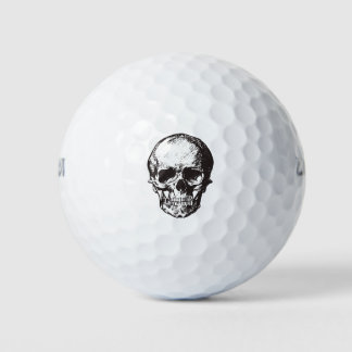 Balles De Golf Je suis le crâne mort