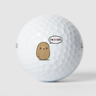 Balles De Golf Je suis si mignonne patate