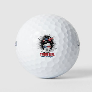Balles De Golf Je suis toujours une fille de Trump, je ne fais au