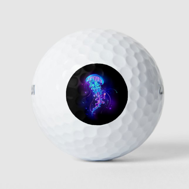 Balles De Golf Jellyfish éclatante couleur (Devant)