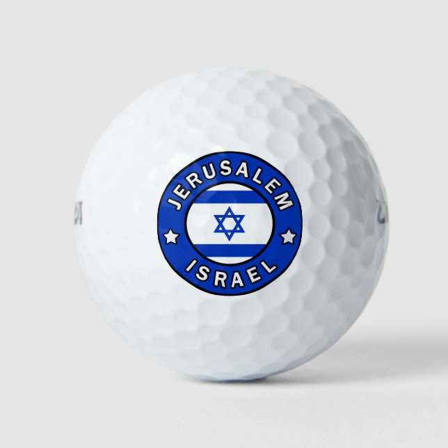Balles De Golf Jérusalem Israël (Devant)