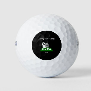 Balles De Golf Jeter Un Coup D'Oeil À Un Fantôme De Golf Balls