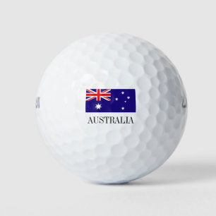 Balles De Golf Jeu de golf drapeau australien   Australie fierté