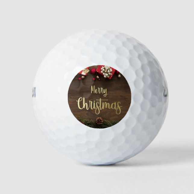 BALLES DE GOLF ***JEUX GOLFER DE NOËL*** BALL DE GOLF (Devant)
