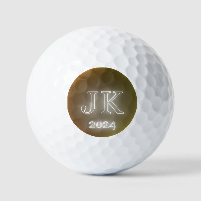 Balles De Golf JK 2024 Golf Balls (Recto)